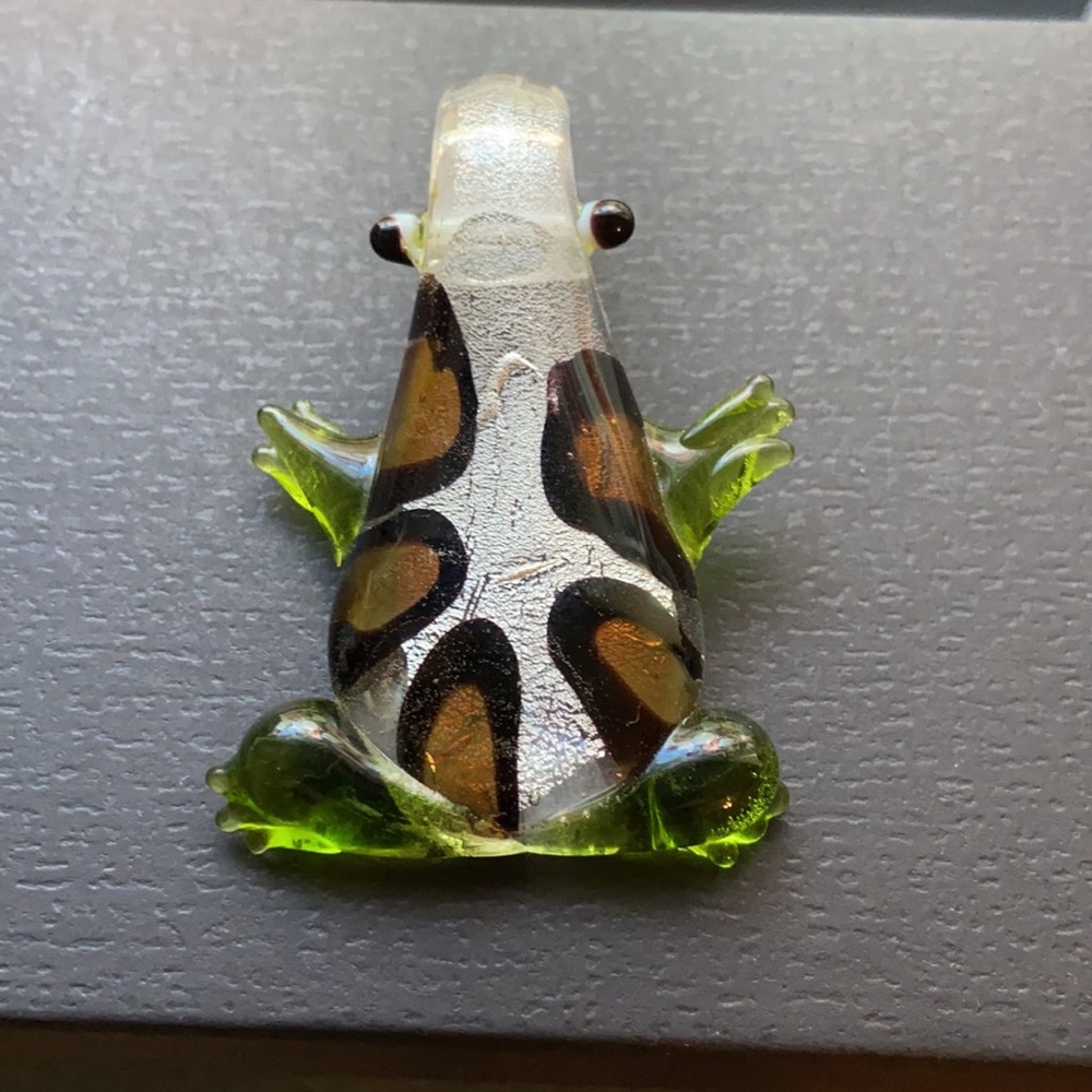 Whimsical Frog Pendent